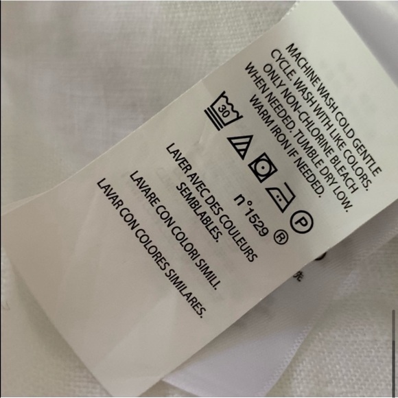 New Ralph Lauren Maxi Linen White Long Dress - Picture 11 of 13